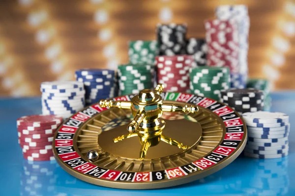 Close-up of betting layout showing number zones and payout areas
